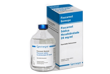 FOSCARNET GEMEPE 24 MG/ML 250 ML 1 VIAL